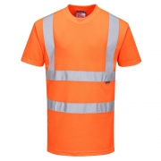 Portwest Orange High Visibility Safety T Shirts