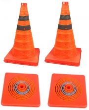 Multi Purpose Collapsible Reflective Traffic Cones