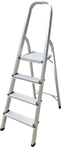 Hyfive Lightweight Aluminium 4 Step Ladders