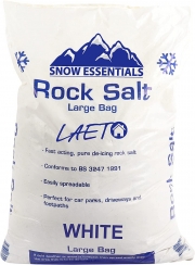 25kg Bag Of White De-Icing Grit Rock Salt