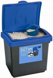Rock Salt Plastic Storage Grit Container With Scoop