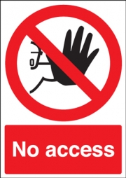 No Access Signs