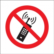 No Mobile Phones Symbol Signs