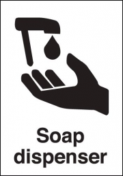 Soap Dispenser Signs
