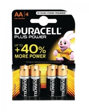Duracell® Plus AA Batteries Pack Of Four