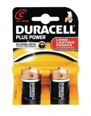 Duracell® Plus C Type Batteries Pack Of Two