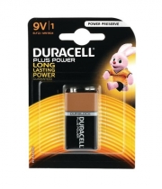 Duracell® Plus 9V Battery Pack Of One