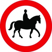 No Horses Road Traffic Signs