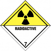 Radioactive 7 ADR Warning Labels