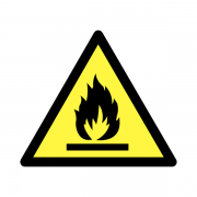 Flammable Hazard Eco Friendly Labels