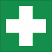 First Aid Symbol Eco Friendly Labels
