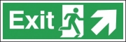 Exit Arrow Up Right Signs