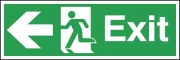 Exit Arrow Left Signs
