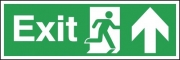 Exit Arrow Up Signs
