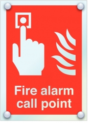 Fire Alarm Call Point Acrylic Signs