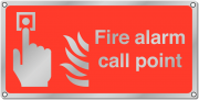 Fire Alarm Call Point Aluminium Signs