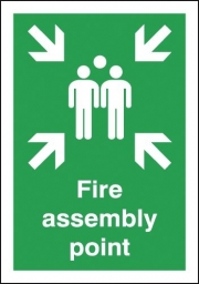Fire Assembly Point Polycarbonate Sign