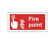 Fire Point Polycarbonate Signs