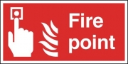 Fire Point Plastic Signs