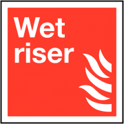 Wet Riser Signs