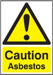 Caution Asbestos Signs