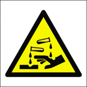Corrosive Symbol Signs
