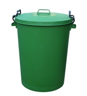Heavy Duty Plastic Clip Lid Waste Containers