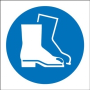 Wear Boots Symbol Signs