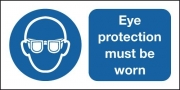 Eye Protection Must Be Worn Symbol Signs