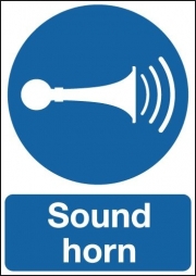 Sound Horn Signs