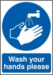 Wash Your Hands Please Signs