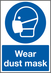 Wear Dust Mask Signs