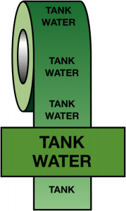 Tank Water Pipeline Marking Tapes