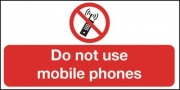 Do Not Use Mobile Phones Symbol Signs