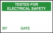 Tested For Electrical Safety Labels