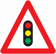 Roll Up Traffic Light Class 1 Reflective Traffic Sign