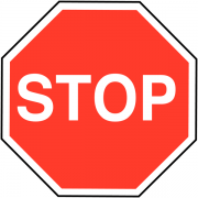 Stop Hexagonal Reflective Traffic Signs