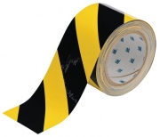 Toughstripe™ Black And Yellow Floor Marking Tapes