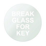 Spare Glass Front Break Glass For Key Box