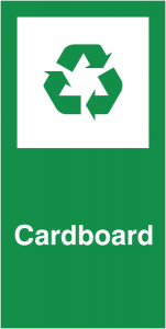 Cardboard Recycling Labels