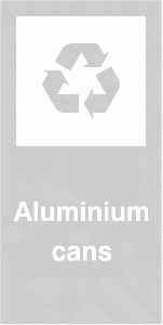 Aluminium Cans Recycling Labels