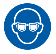 Eye Protection Symbol Eco Friendly Labels