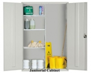 Large Volume Janitorial Full Height Cabinet