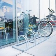 Low Cost Floor Mounted Cycle Security Racks