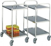 Light Duty Stainless Steel Shelf Trolleys