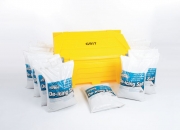 Yellow Polyethylene 400 Litre Grit Bin Kit