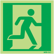 Nite-Glo Running Man Right Exit Signs