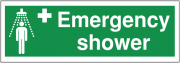 Emergency Shower Facilities Signs