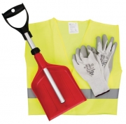 Vehicle Winter PPE Kit And Shovel