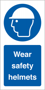 Wear Safety Helmets Labels